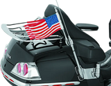 Kuryakyn Antenna Flag Mount With Flag 01-17 GL1800 Chrome - Kuryakyn
