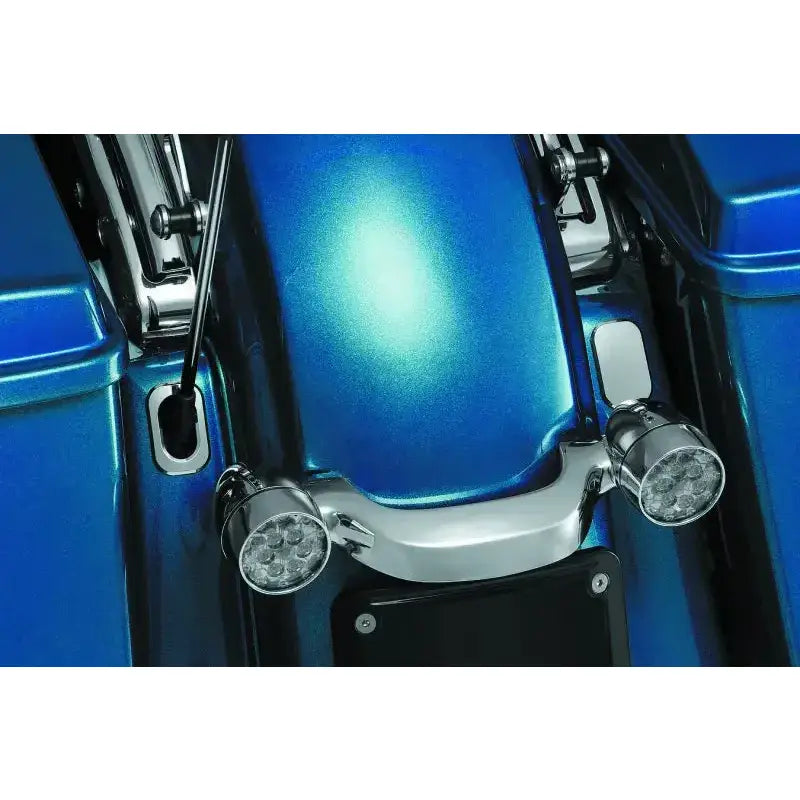 Kuryakyn Antenna Hole Filler Chrome for motorcycle antenna hole filler and rear lighting assembly