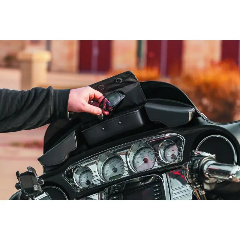 Kuryakyn 5261 Kuryakyn Batwing Fairing Pouch Bag - 5261