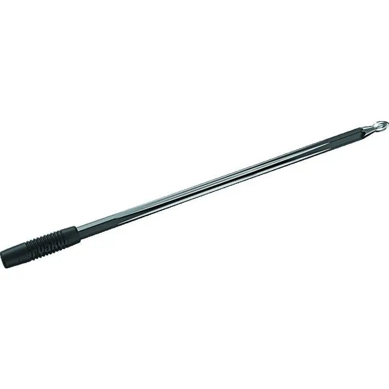 Kuryakyn 864 Kuryakyn Billet Antenna Hex/Grooved Black & Raw - 864