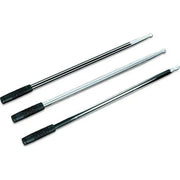 Kuryakyn Billet Antenna Hex/Grooved Black & Raw - 864 - Exterior Styling