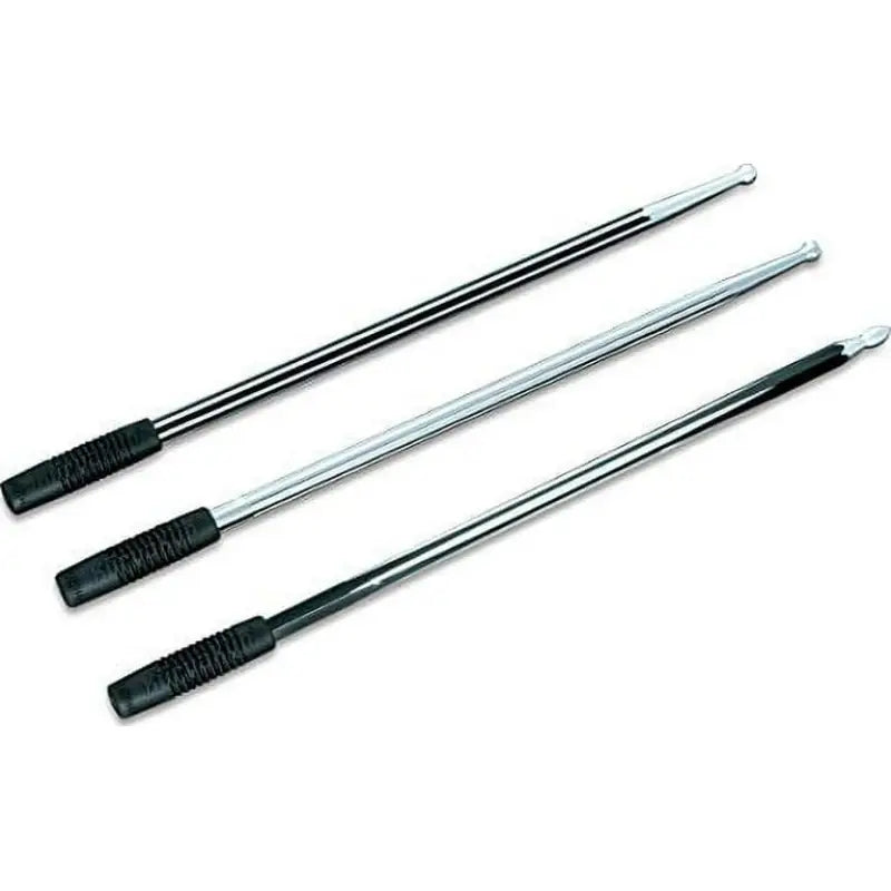 Kuryakyn Billet Antenna Hex/Grooved Black & Raw - 864 - Exterior Styling