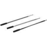 Kuryakyn Billet Antenna Round/Grooved Chrome - 863 - Exterior Styling