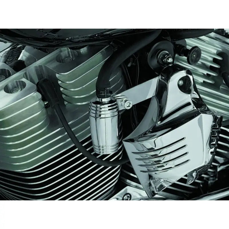 Kuryakyn 9931 Kuryakyn Bluegrass Breather Catch Tank - 9931