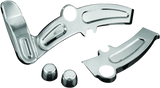 Kuryakyn Boomerang Frame Covers 08-17 Softails Chrome - RV and Auto Parts