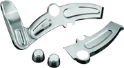 Kuryakyn Boomerang Frame Covers 08-17 Softails Chrome - RV and Auto Parts