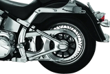 Kuryakyn Boomerang Frame Covers 08-17 Softails Chrome - RV and Auto Parts