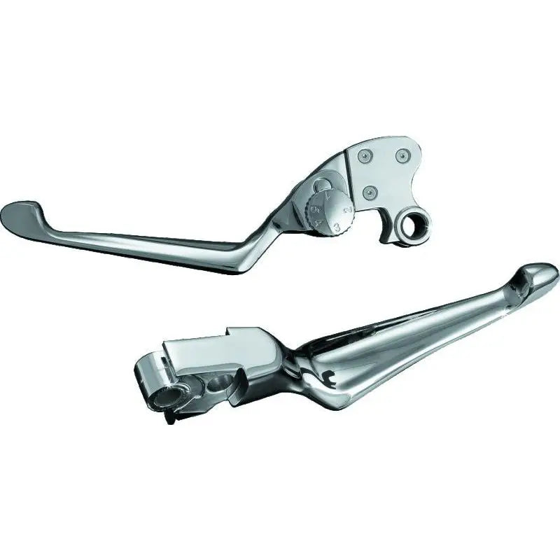 Kuryakyn 1080 Kuryakyn Boss Blades With Adjustable Clutch 96-Up Cable Chrome - 1080