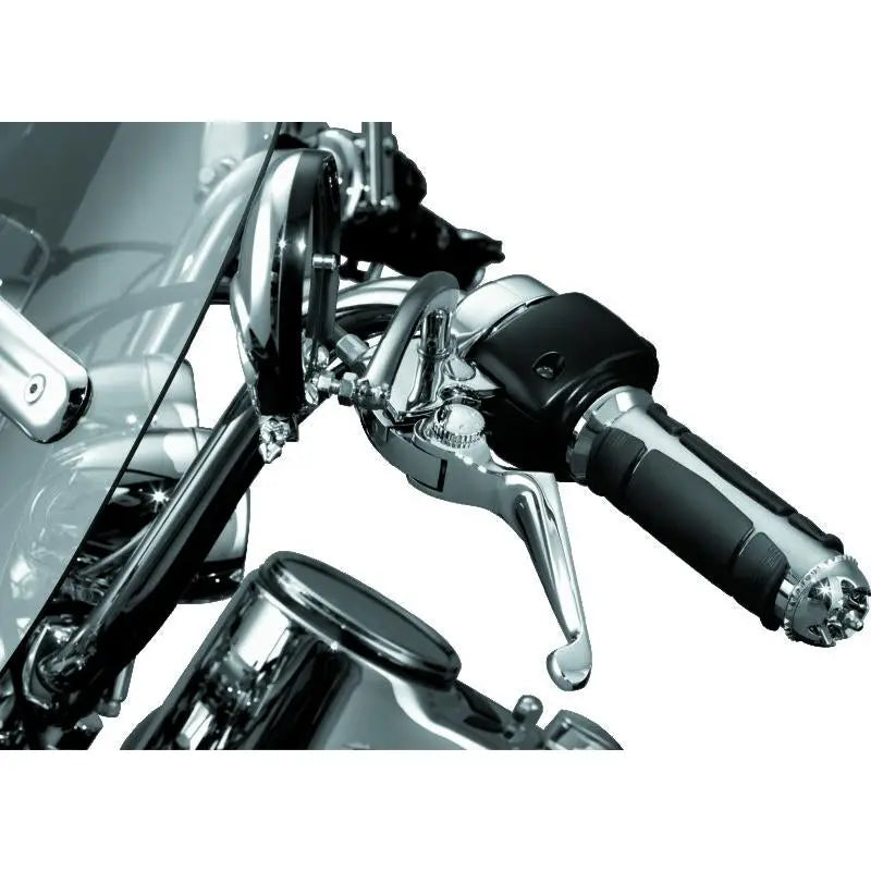 Kuryakyn 1080 Kuryakyn Boss Blades With Adjustable Clutch 96-Up Cable Chrome - 1080