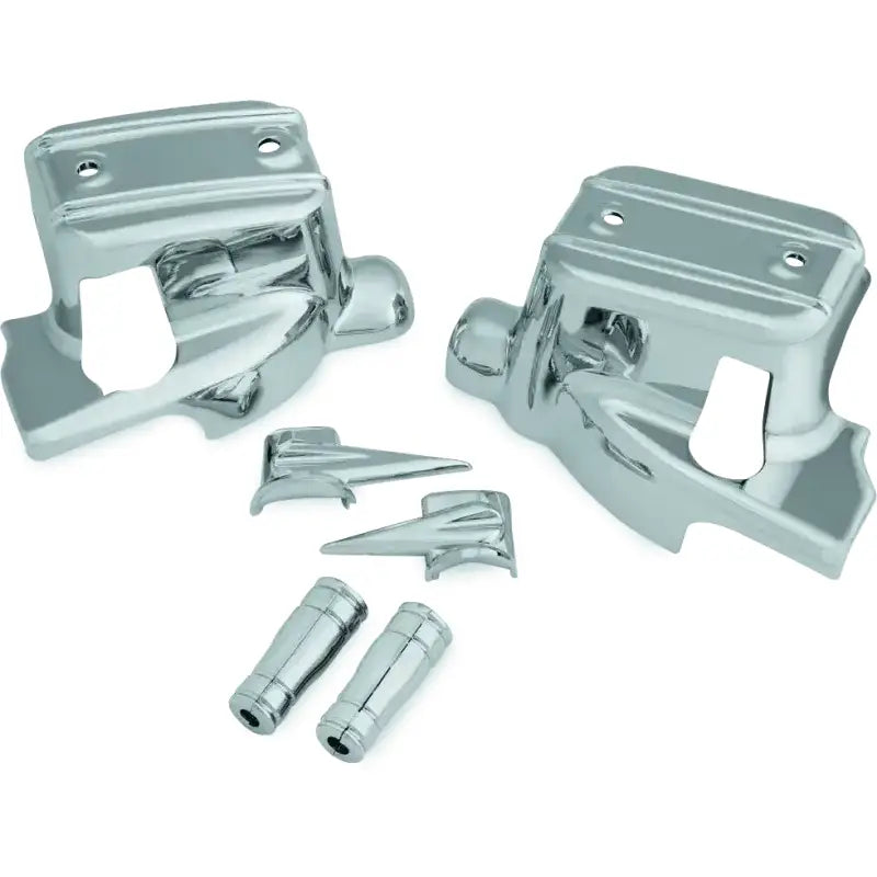Kuryakyn Brake & Clutch Control Covers Chrome - RV and Auto Parts