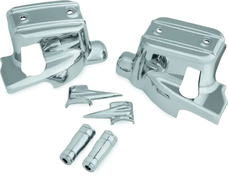 Kuryakyn Brake & Clutch Control Covers Chrome - RV and Auto Parts