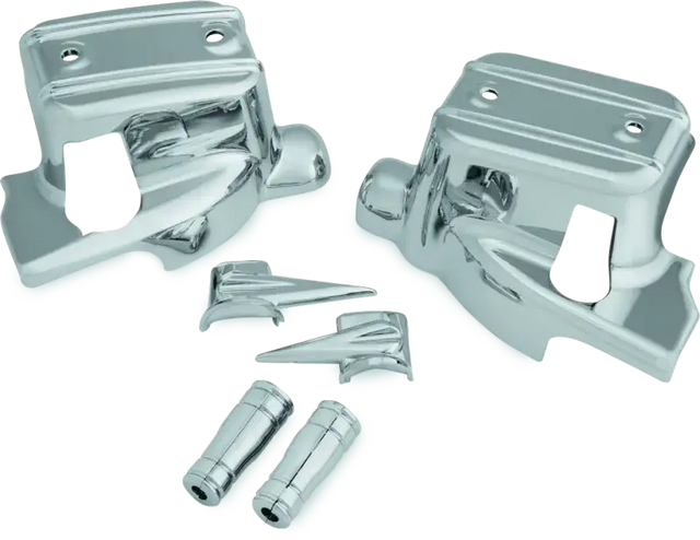 Kuryakyn Brake & Clutch Control Covers Chrome - RV and Auto Parts