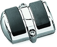 Kuryakyn 3in Wide Chrome Brake Pedal Cover, sleek automotive, RV, and powersports accessory. Ideal for off-road, marine, exterior, truck bed, and interior enhancements. Interior, Interior Accessories, AVADA - Best Sellers, Interior Accessories, Pedals