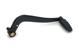 Black metal crank handle on Kuryakyn Brake Pedal Indian Black 5815 for easy control