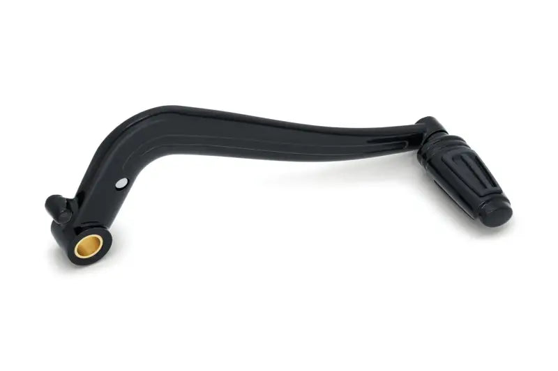 Black metal crank handle on Kuryakyn Brake Pedal Indian Black 5815 for easy control