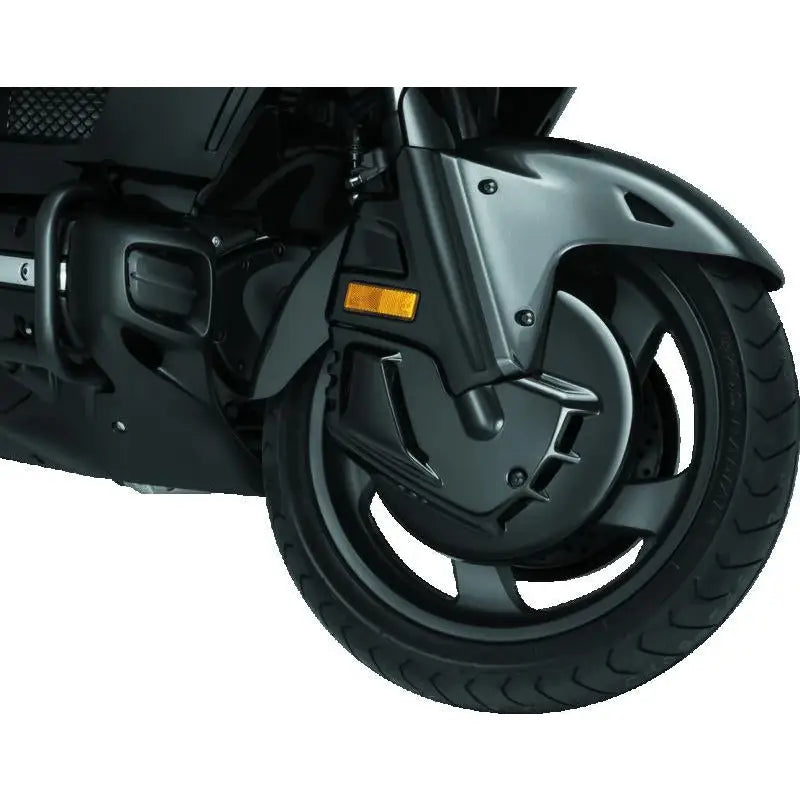 Kuryakyn 7460 Kuryakyn Brake Rotor Cover Honda 01-17 GL1800 Gloss Black - 7460