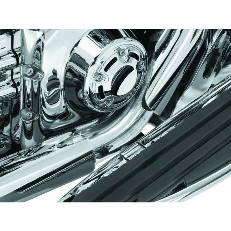 Kuryakyn 9196 Kuryakyn Bridge The Gap Heat Shield 93-08 Touring Models Chrome - 9196