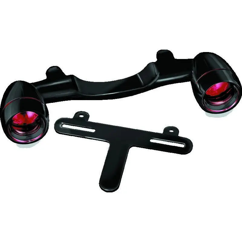 Kuryakyn 5405 Kuryakyn Bullet Light Rear Turn Signal Bar Gloss Black - 5405