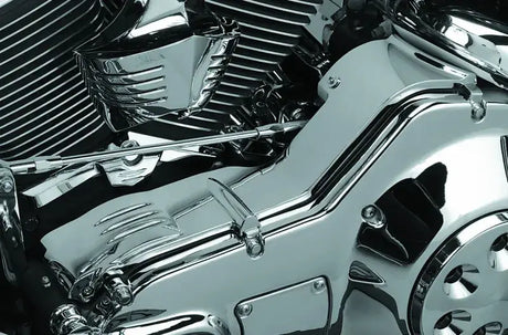 Kuryakyn Cast Inner Primary Cover 90-06 Touring Models Chrome - RV and Auto Parts