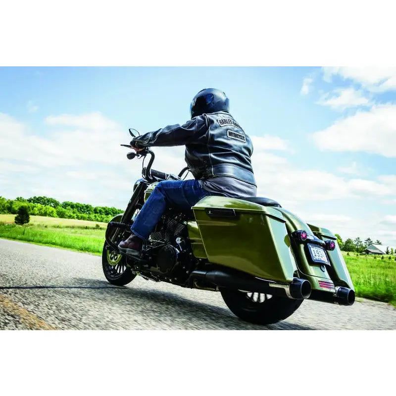 Kuryakyn 3147 Kuryakyn Curved License Plate Mount Black - 3147