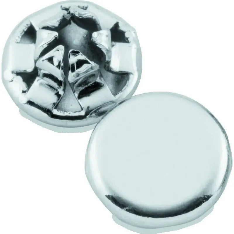 Kuryakyn 8114 Kuryakyn Custom End Plugs Chrome For 1/4inch Allen Bolts (Set of 10) - 8114