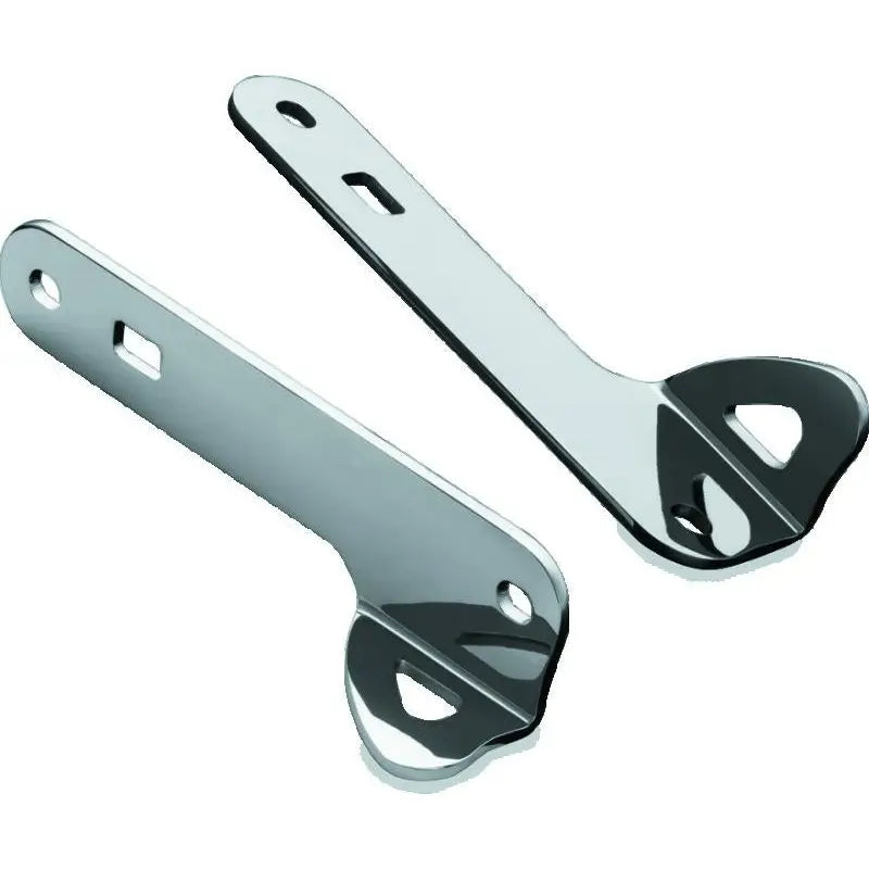 Kuryakyn 949 Kuryakyn Custom Teardrop Tie-Down Brackets 14-Up Touring Chrome - 949