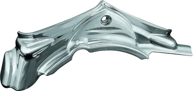 Kuryakyn Cylinder Base Cover 07-16 Touring & Dyna Models Chrome - RV and Auto Parts