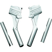 Kuryakyn Deluxe Neck Cover Kit 95-05 Touring Models Chrome - RV and Auto Parts