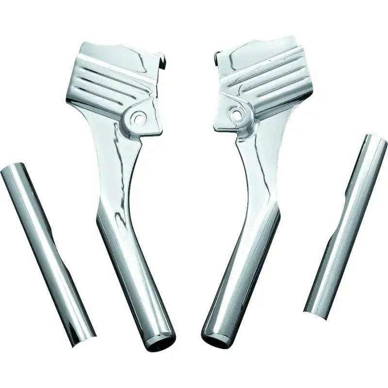 Kuryakyn Deluxe Neck Cover Kit 95-05 Touring Models Chrome - RV and Auto Parts
