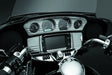 Kuryakyn Deluxe Tri-Line Stereo Trim Kit 14-Up Touring Models Chrome - Kuryakyn