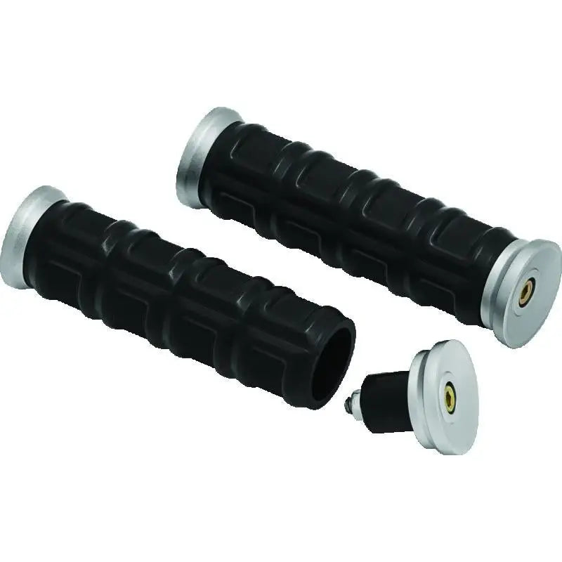 Kuryakyn 6678 Kuryakyn Dillinger Grips 7/8in Universal Nickel - 6678