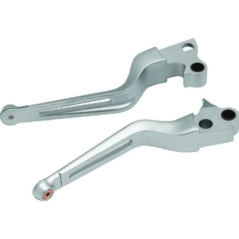 Kuryakyn 6681 Kuryakyn Dillinger Levers Cable Silver - 6681
