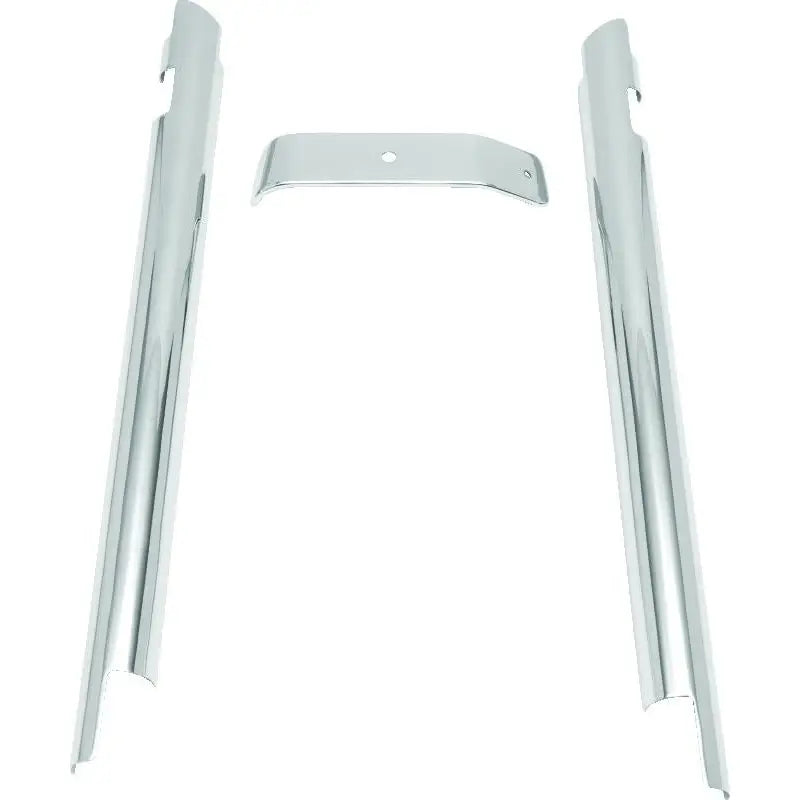 Kuryakyn 7863 Kuryakyn Downtube Covers 07-17 Softail Chrome - 7863