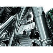 Kuryakyn 7774 Kuryakyn Downtube Cross Brace Cover 99-13 Touring Chrome - 7774