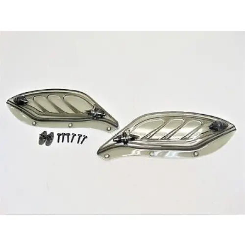Kuryakyn Deflectors: Kuryakyn Dragon Wing Air Deflectors Dark Smoke - 1108