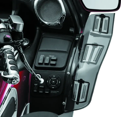 Kuryakyn Dragon Wings 01-17 Honda GL1800 Models Smoke - RV and Auto Parts