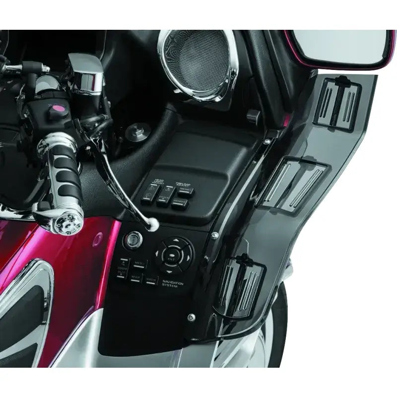 Kuryakyn Dragon Wings 01-17 Honda GL1800 Models Smoke - RV and Auto Parts