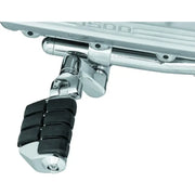 Kuryakyn 7976 Kuryakyn Dually ISO Offset Highway Pegs With 1inch Clamp Chrome (Pair) - 7976