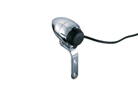 Kuryakyn Electrical Power Point With Clutch or Brake Perch Mount Chrome - 1483 - Engine Components