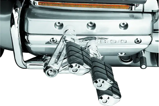 Kuryakyn Ergo II Dually ISO Pegs With Long Arms Chrome - RV and Auto Parts
