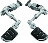 Kuryakyn Ergo III Adjustable Mount With Trident Dually ISO Pegs Chrome - RV and Auto Parts