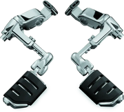 Kuryakyn Ergo III Adjustable Mount With Trident Dually ISO Pegs Chrome - RV and Auto Parts