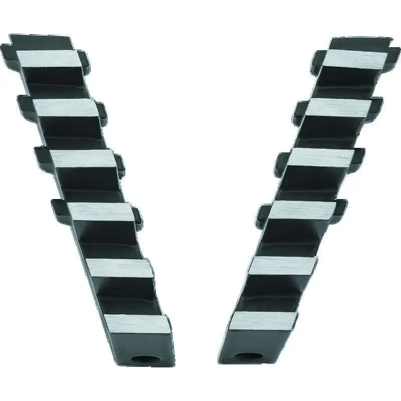 Kuryakyn 7187 Kuryakyn Exhaust Port Fillers For Indian Black & Raw
