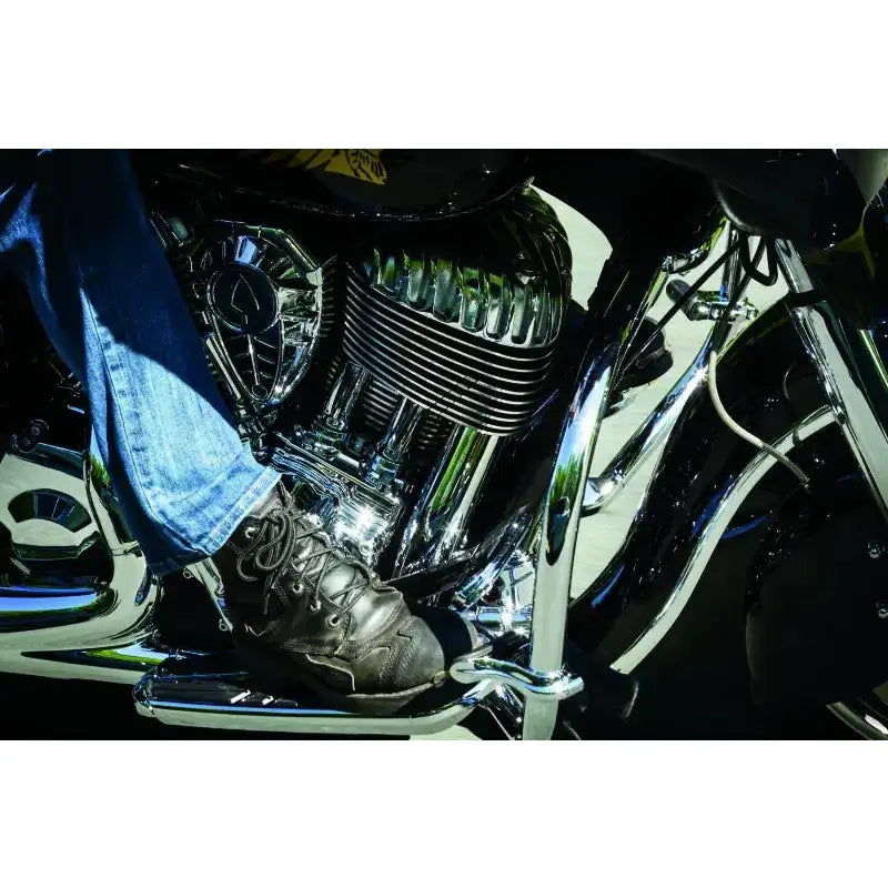 Kuryakyn Exhaust Port Fillers For Indian Black & Raw - RV and Auto Parts