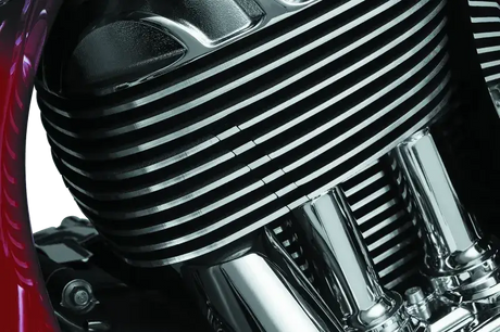 Kuryakyn Exhaust Port Fillers For Indian Black & Raw - RV and Auto Parts