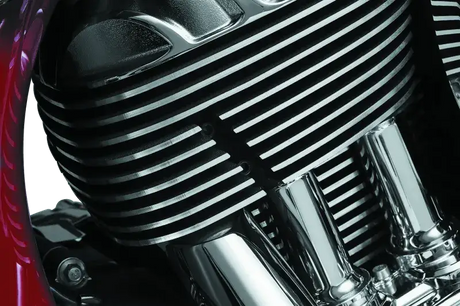 Kuryakyn Exhaust Port Fillers For Indian Black & Raw - RV and Auto Parts
