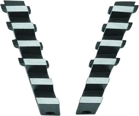 Kuryakyn Exhaust Port Fillers For Indian Black & Raw - RV and Auto Parts