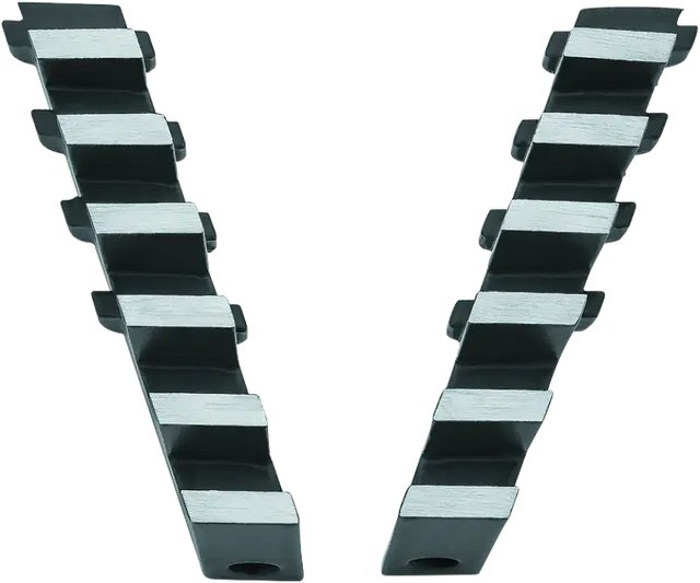 Kuryakyn Exhaust Port Fillers For Indian Black & Raw - RV and Auto Parts