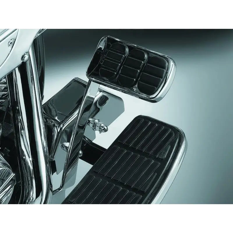 Kuryakyn 9061 Kuryakyn Extended Brake Pedal 97-07 Touring 87-17 FL Softails Chrome - 9061