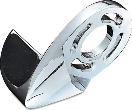 Shiny chrome iso throttle boss accessory for GL1800 motorcycle by Kuryakyn